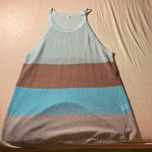 Striped tank top, never worn